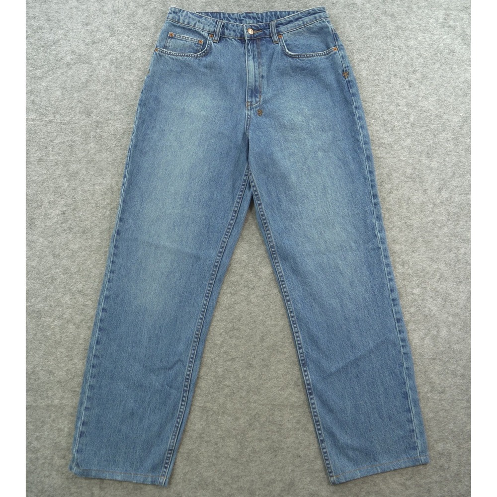 Ksubi Jeans Womens 30 Blue Playback Relaxed High Waist Denim Streetwear